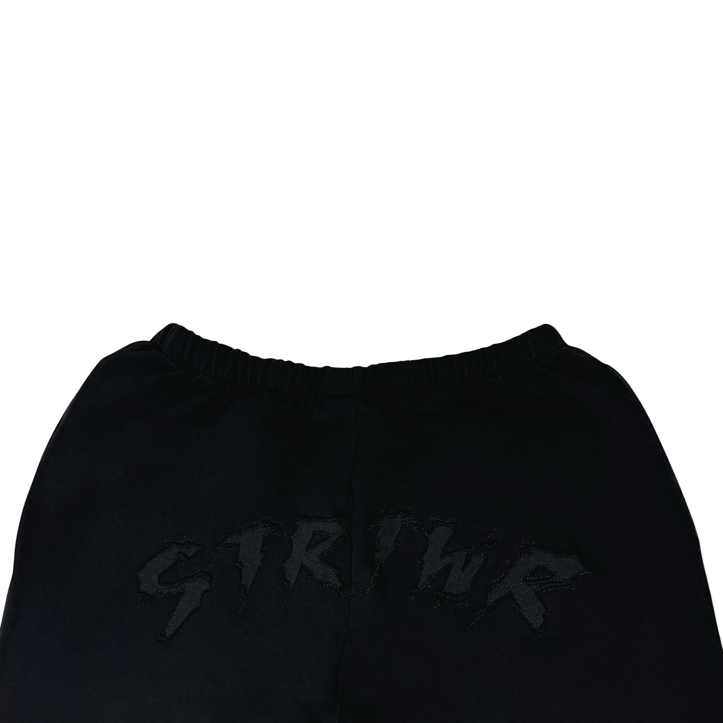 88 DISTRESSED JOGGERS - BLACK