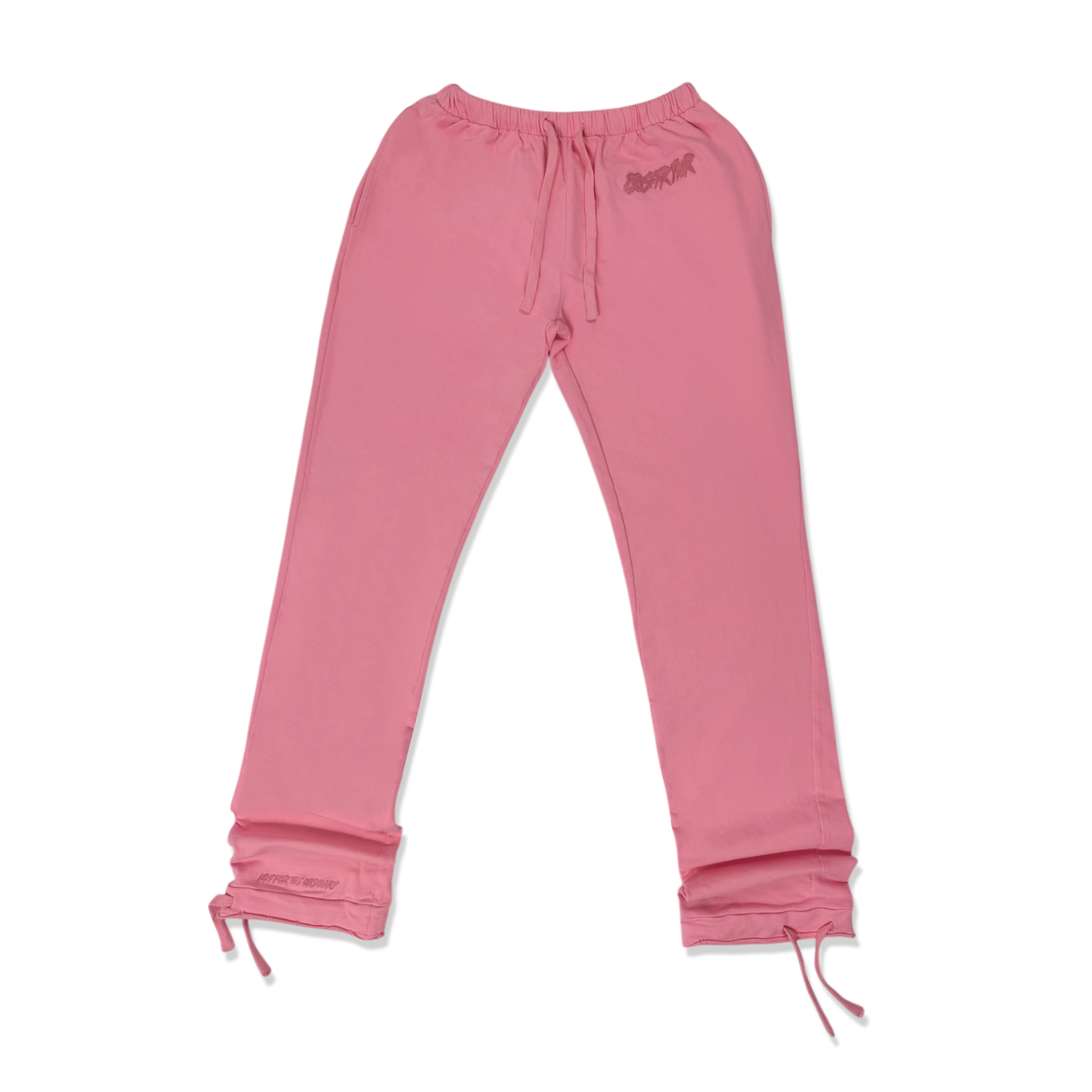 88 DISTRESSED JOGGERS - PINK